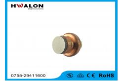 China Round Shape PTC Ceramic Heater Pill , PTC Thermistor Heater Simple Construction supplier