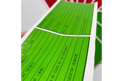 China Strong Self Adhesive Tamper Seal Stickers Printing Packaging Labels Custom Logo Name supplier