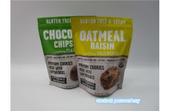 China Custom Made Promotional Chocolate Biscuit Snack Bag Packaging Gravure Printing supplier