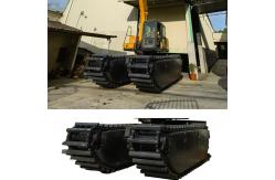 China Custom Amphibious Excavator Undercarriage 5-30 Ton Swamp Dredging Pontoon supplier