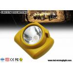198g light weight wireless underground Rechargeable LED Mining Light With OLED Screen USB charging way for sale