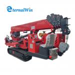 Steel Mini Spider Crane With 12Ton Lifting Capacity Telescopic Boom Electric / Diesel Power for sale