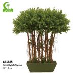 Anti Fading Artificial Topiary Tree , Artificial Spiral Tree 110cm for sale
