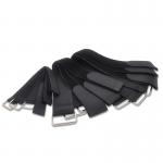 China OEM Hook And Loop Cable Straps With Strong Metal Buckle factory