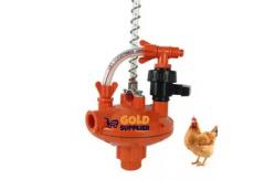 China 16 Grill Poultry Hopper Feeder Broiler Feed Pan PP Chicken Feeding Tray supplier