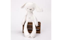 China Lightweight Cute Plush Dolls Rabbit Shape Custom Printed Stuffed Animals supplier