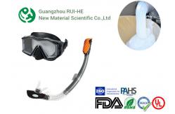 China Two Component LSR Liquid Silicone Rubber Good Rebound Property For Silk Screen supplier