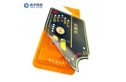 China Polyester Custom Membrane Switch Pad For Detecting Instrument supplier