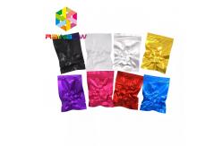 China Resealable Plastic Pouches Packaging Three Side Seal Small Mylar For Herbs / Cookies supplier