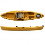 Custom Color Skegged Flat Bottom Kayak Sit On Top 12 Feet With Rear Tankwell for sale