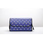 Cartoon Blue Folding Trunk Bag , Car Seat Back Organizer Storage Bag High capacity for sale