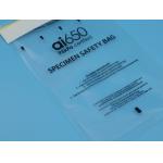 High Quality LDPE Biohazard Zip-Lock Medical Specimen Bag For Sample Use for sale