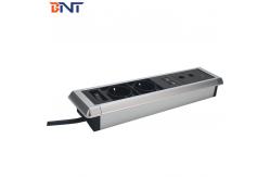 China new design with double EU standard power tabletop mount socket supplier