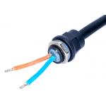 OD 6.8mm 18AWG 100mm IP68 Custom Molded Cable Assembly
