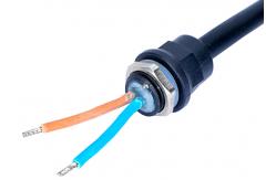 China OD 6.8mm 18AWG 100mm IP68 Custom Molded Cable Assembly supplier