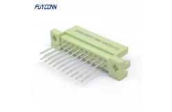 China 13mm Male DIN41612 Connector 2 Rows 20Pin Vertical Terminals Eurocard Connector supplier