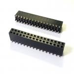 PA6T Single Dual Row 16 Pin Female Header Connector 2.54mm Pitch for sale