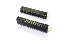China UL94V-0 Dual Row 2mm Pitch Female Header Connector 4-40 Pin supplier