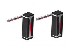 China Speed Adjustable 24VDC Motor Boom Barrier Gate 200W Parking Lot supplier