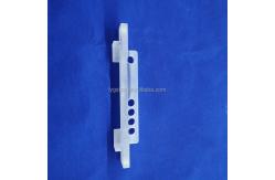 China Opaque Perforated Quartz Glass Sheet Customized Size supplier