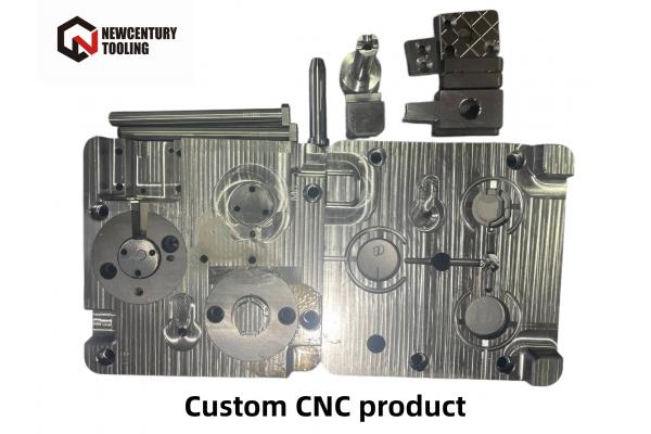 CNC Machining Stainless Steel Pole Custom Automotive Product With Buttom Parts