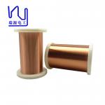 0.03mm Polyurethane Enameled Copper Wire Super Thin Hot Wind / Solvent for sale