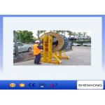 15 Tonne Cable Drum Jacks Hydraulic Powerpack For Heavy Cable Drum Spooling