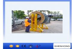 China 15 Tonne Cable Drum Jacks Hydraulic Powerpack For Heavy Cable Drum Spooling supplier