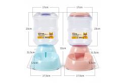 China Wet Food Automatic Cat Feeder Bowl With PP Straw Material 3.8L supplier