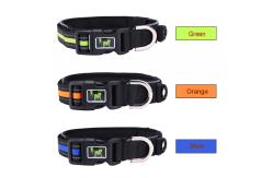China Military Lightweight Puppy Collar Reflective Hunting Dog Collars S-Xl ODM With Logo supplier