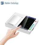 Hospital Electrocardiogram 7In Touch Screen ECG EKG Machine Digital 6 Channels