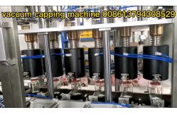 China 1500 Bottles / Hour Vacuum Capping Machine For Filling Sealing supplier