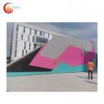 Commercial Outdoor Climbing Wall Security Rock Wall Playground Equipment Anti UV for sale
