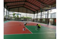 China Customized Grade Q345B Light Steel Structure Building SA 2.5 Shot Blasting Level supplier