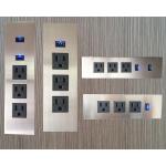 3 Outlets Furniture Power Strip , Embedded Tabletop Desktop Power Sockets