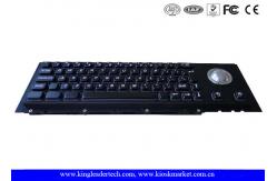 China Water-proof Vandal-proof Panel-mount Industrial Keyboard With Cherry Keyswitch and Trackball supplier