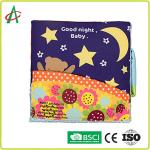 BSCI Polyester 9 Sensory Items Activity Books For Infants