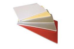 China Interior Decoration AA1100 18um Brushed Aluminum Composite Panel supplier
