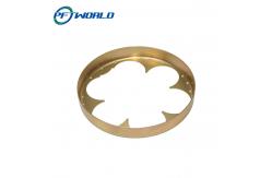 China SGS Bead Blasted Laser Engraving Machine Parts , Electrophoresis Laser Cut Components supplier