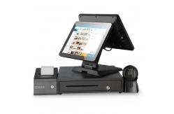 China 15 Inch Windows POS All In One 10 Point Capacitive Touch Panel supplier
