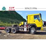 Durable Sinotruk HOWO Tractor Truck 6110×2496×2958mm Dimension Modern Structure for sale