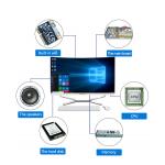 24Inch IPS Display Curved Computer AIO With 0.264mm Pixel Pitch for sale