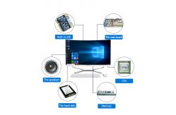 China 24Inch IPS Display Curved Computer AIO With 0.264mm Pixel Pitch supplier