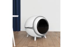 China WiFi Auto Cat Litter Box Large Portable Hands Free Automatic Shoveling supplier