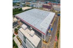 China Q235B Prefabricated Steel Structures Workshop Fire Resistance Class A supplier