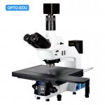 OPTO EDU A13.0915 Trinocular Metallurgical Microscope Semi-APO Motorized Nosepiece for sale