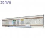 Medical Equipment Patient Bed Head Unit , Hospital ICU Bed Head Unit 183mm for sale