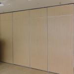 85mm Thickness Movable Acoustic Partition Walls Surface Melamine , Leather , Plywood