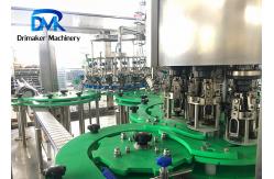 China Roud Square Irregular Glass Milk Bottle Filling Machine 2000-3000 Bottles Per Hour supplier