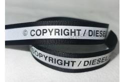China ODM Debossed Soft Waistband Elastic Polyster Webbing For Boxer , Headband supplier
